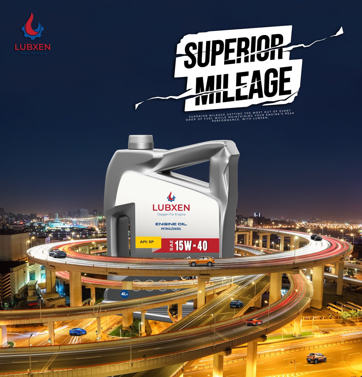 LubxenGlobal's tweet image. 𝗦𝘂𝗽𝗲𝗿𝗶𝗼𝗿 𝗠𝗶𝗹𝗲𝗮𝗴𝗲 𝘄𝗶𝘁𝗵 𝗟𝘂𝗯𝘅𝗲𝗻

Get the most out of every drop of fuel while keeping your engine at peak performance with 𝗟𝘂𝗯𝘅𝗲𝗻 𝗖𝗮𝗿 𝗘𝗻𝗴𝗶𝗻𝗲 𝗢𝗶𝗹. 

Learn more about our products at - Lubxen.com

#Lubxen #CarEngineOil