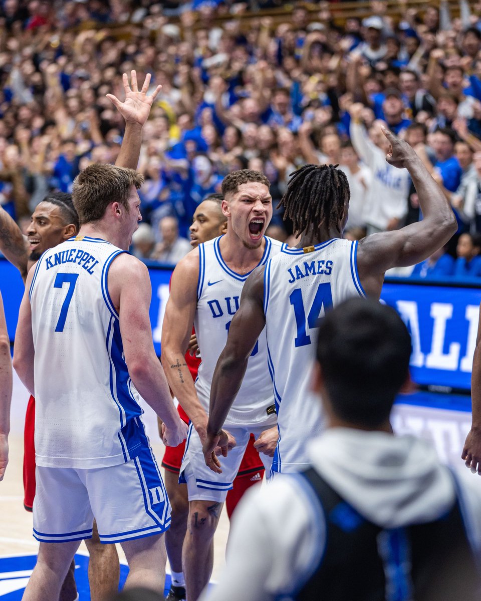 14 straight wins (longest streak in the nation).

10-0 to start ACC play.

DUKE vs unc on Saturday. 

Mood: