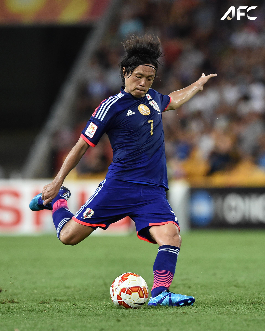 日本代表 アディダス サッカー ユニフォーム 背番号7 遠藤保仁