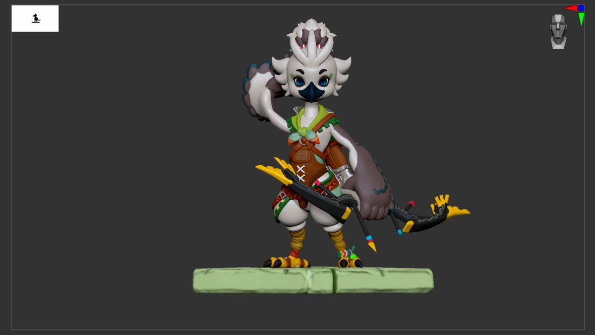 mulostudio1's tweet photo. 3D Printed Tulin - Zelda Totk Sage of Wind
STL Files is available on our CGTrader &amp; Cults3d page.
https://t.co/vKRY7BtX9q

#zelda #tulin #sage #rito #totk #botw #gamecharacter #game #customfigure #gamefigure #3dfigure #mulostudio #stl #3dprint #3dprinted #resinprinting https://t.co/OizHL6NIP5