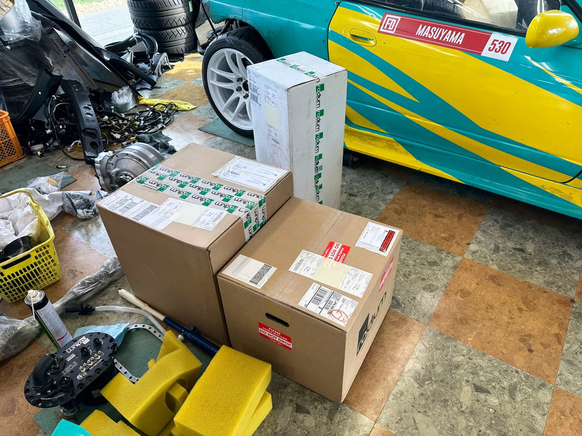 masubili's tweet image. Thanks for your sponsorship 🤝

 #Radiumengineering
 #ラディウムエンジニアリング 
 #Fueltank
 #燃料タンク
 #安全タンク
 #WATARU530
 #MadeinUSA 
 #GR86
 #s15