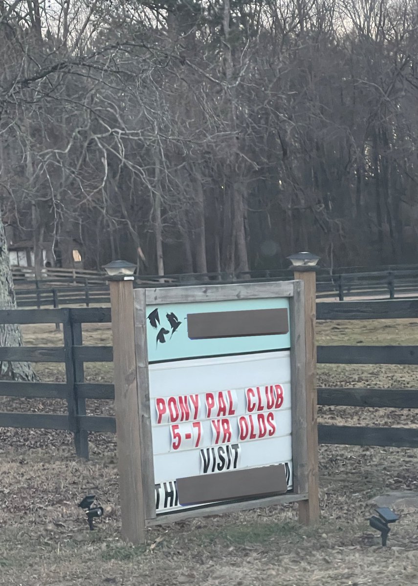 “we have the pink pony club at home!”