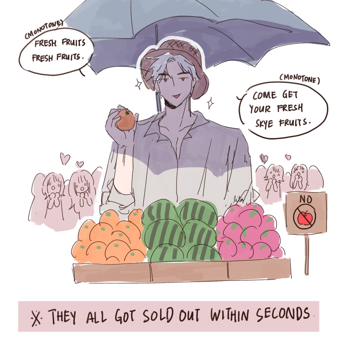 Fruit vendor Skye

#LoveandDeepspace #Sylus