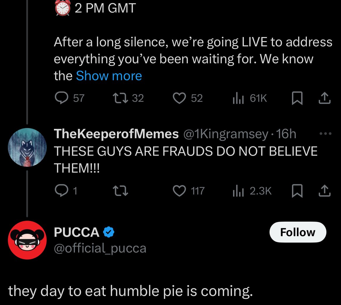xom4ra's tweet photo. this guy is apart of the pucca online kidnapping #savepucca #crypto #MAGACultMorons https://t.co/0oTj0WTq6T