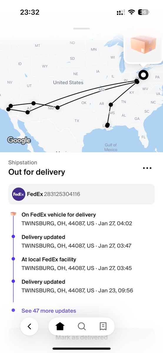 egiblock's tweet photo. Still waiting on @FedEx package since December.. #FedEx https://t.co/JBS6s8BUFG