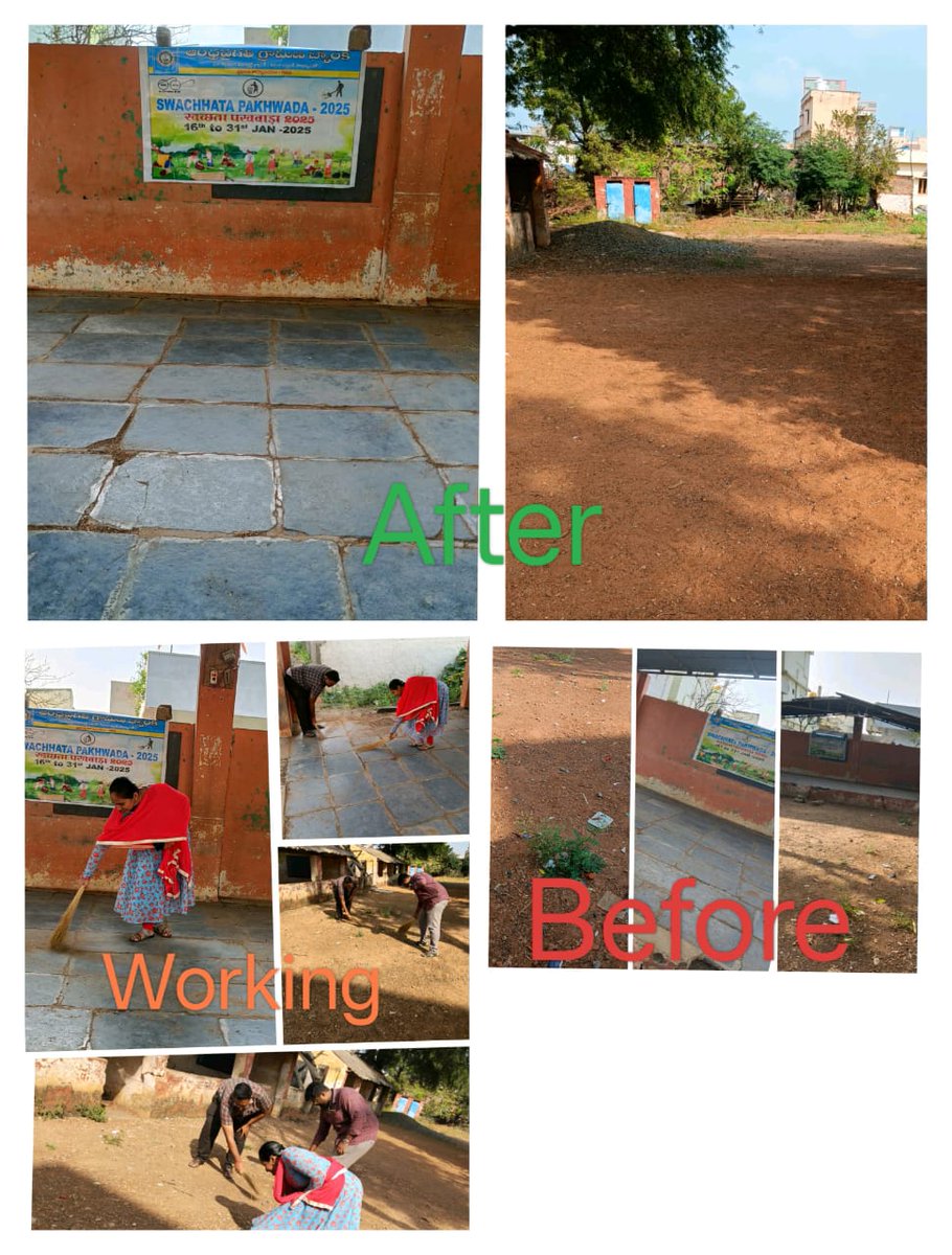 APGBank's tweet photo. As a part of Swachhata Pakhwada 2025 from 16.01.2025 to 31.01.2025, the branches of Regional Office - Nellore had conducted cleanliness program at their respective service areas on 24.01.2025.
#Swachhatapakwada #DFS #SwachhBharat https://t.co/rqLb7RzXxh