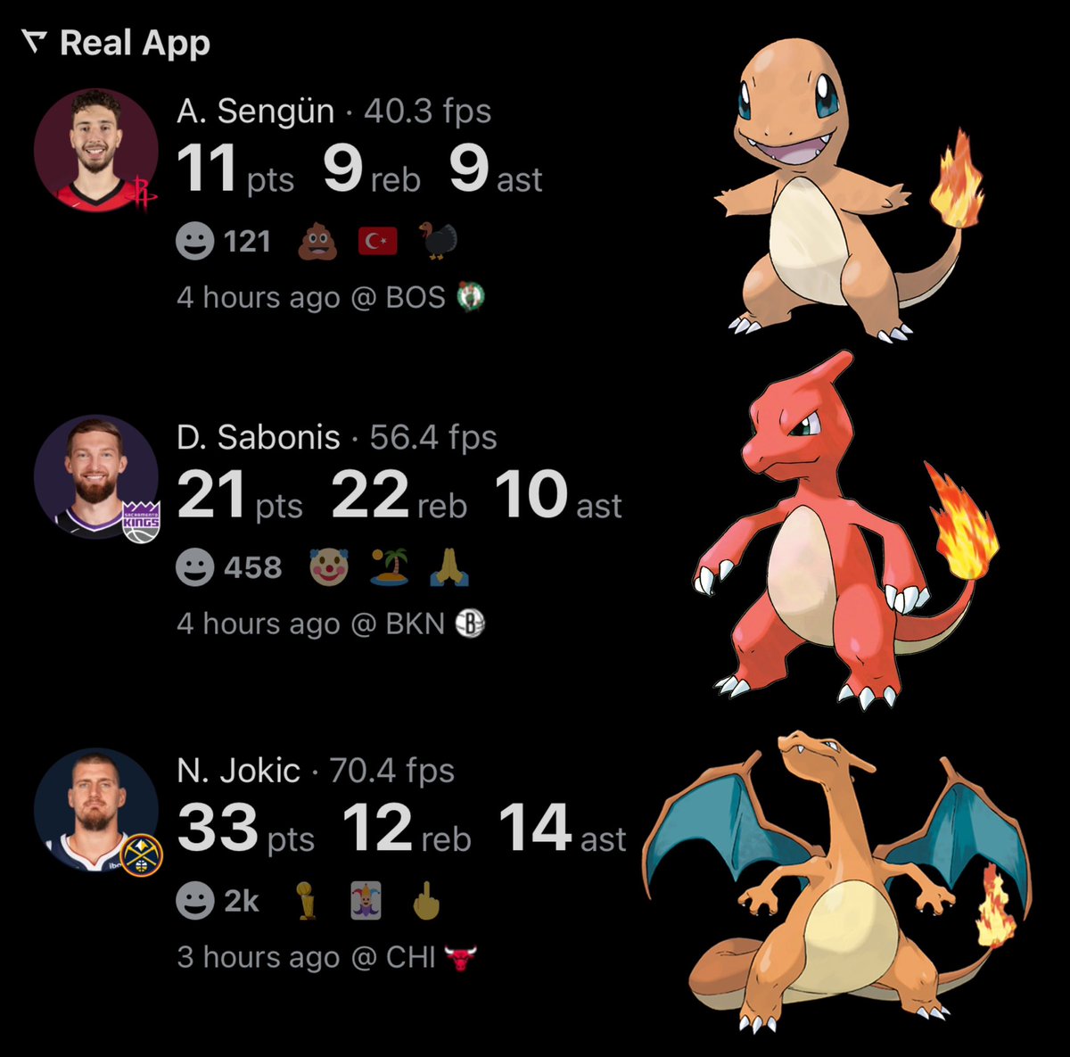 Real App tweet media