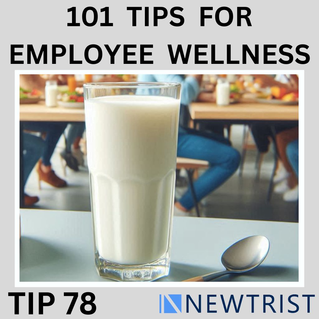 Newtrist_com's tweet photo. Provide flavored buttermilk options such as masala chaas or mint chaas. These low-fat drinks help with digestion and hydration, especially in hot weather.
#ButtermilkBoost #StayCool #101Tips #EmployeeWellness #CorporateWellness #WorkplaceWellness #newtrist
https://t.co/kB0aFjof7t https://t.co/xwkA8551v7