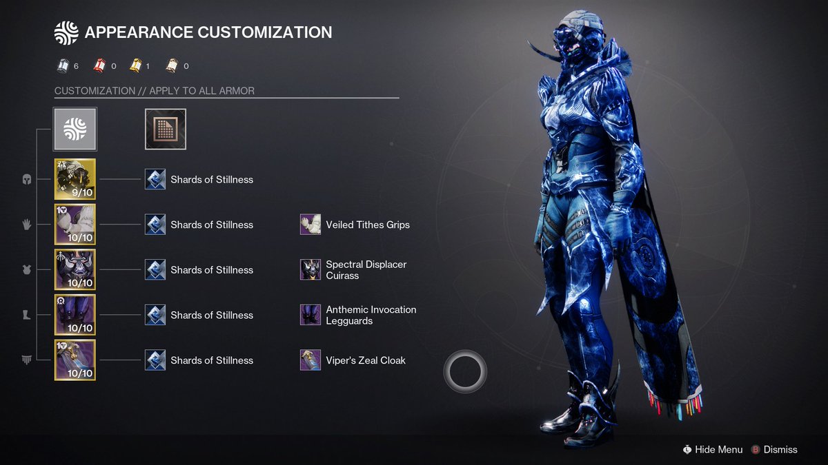 korvuscarrion's tweet photo. Sometimes I feel so cool in #Destiny2
you bet i’m getting that most fashionable vote 💙🐦⬛
#twitchstreamer #vtuber #destiny2streamer https://t.co/VceFVztlnG
