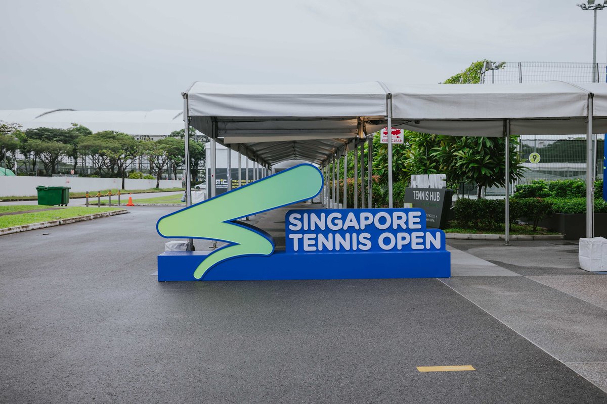 Our Singapore Tennis Open has officially begun! Excited for the thrilling matches ahead—let’s make it unforgettable!

Photo credit to <a href="/sgtennisopen/">Singapore Tennis Open 🎾</a> 

#singaporetennisopen #wta250