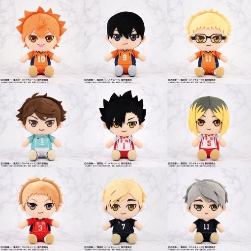 2025年1月発売予定 ハイキュー!! ・Chibiぬいぐるみ ・Chibiぬい