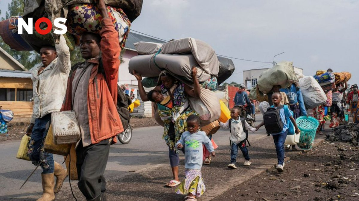 Goedemorgen,

In Oost-Congo zegt rebellengroep M23 dat ze de stad Goma hebben ingenomen. De rebellen voeren al langer strijd tegen het Congolese leger. Honderdduizenden burgers zijn op de vlucht geslagen. <a href="/ElienSpille/">Elien Spillebeen</a> 

💬Radio 1-app, mail r1jn@nos.nl 
📻nporadio1.nl/live