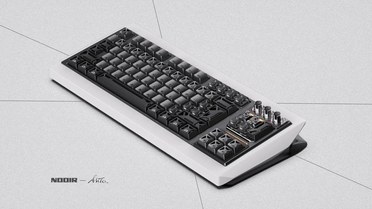 MYTRENDGG's tweet photo. 📢お知らせ📢
NOOIR Alita カスタマイズキーボードセットとキーキャップ単品での予約販売をスタートさせて頂きました👀
NOOIR Alita各色¥380,000(税込)
NOOIR N2フルCNC素材キーキャップセット¥140,000(税込)
気になる方は要チェック✅
https://t.co/PYTS9jq1ef
#NOOIR
#自作キーボード
#キーボード