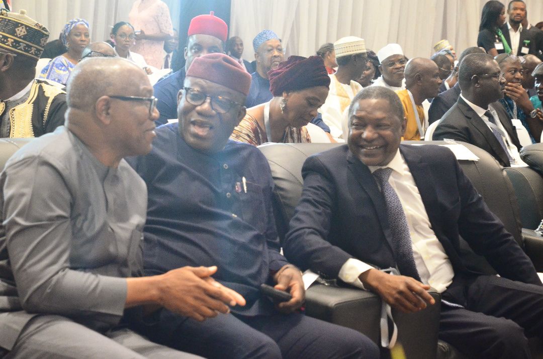 PeterObi's tweet photo. The future of democracy in our country took center stage yesterday as I joined other distinguished Nigerians at the National Dialogue on Strengthening Nigeria’s Democracy: Pathway to Good Governance and Political Integrity, held at the Intercontinental Hotel in Abuja.

For democracy in Africa to thrive beyond its current fragile state, it must operate within its foundational tenets, going beyond ceremonial elections. This requires building critical institutions that command trust and deliver absolute respect for the people's will. Governance can only deliver tangible benefits when the will of the people prevails.

I most sincerely express my gratitude to the keynote speaker, Dr. Mahamudu Bawumia, a distinguished African democrat who displayed exemplary statesmanship by conceding defeat to John Dramani Mahama before the final election results. His actions upheld democratic principles, reinforced Ghana's reputation for stability, and highlighted the respect for the people's will, which is essential for democratic growth.

With about 100 million Nigerians living in absolute poverty and 150 million in multidimensional poverty, democracy is fast losing its essence if it fails to address the fundamental needs of its citizens, particularly in critical areas such as health, education, and poverty alleviation.

We must confront the fundamental question: is democracy truly addressing the needs of Nigerians? Are we building institutions that uphold accountability, justice, and fairness? To achieve a functional democracy, we must prioritize strengthening independent institutions, fostering governance that delivers economic and social progress, encouraging active citizenship to hold leaders accountable, and empowering our youth as drivers of nation-building.

As Nelson Mandela once said, “As long as poverty, injustice, and inequality exist, none of us can truly rest.” Now is the time to deepen democracy and build a better future for all Nigerians.

Amid the rise of coups across Africa and the growing fragility of democracies globally, it is evident that democracy cannot thrive without trust, robust institutions, and a steadfast commitment to the welfare of the people.

Together, we can build a productive new Nigeria that is possible! -PO