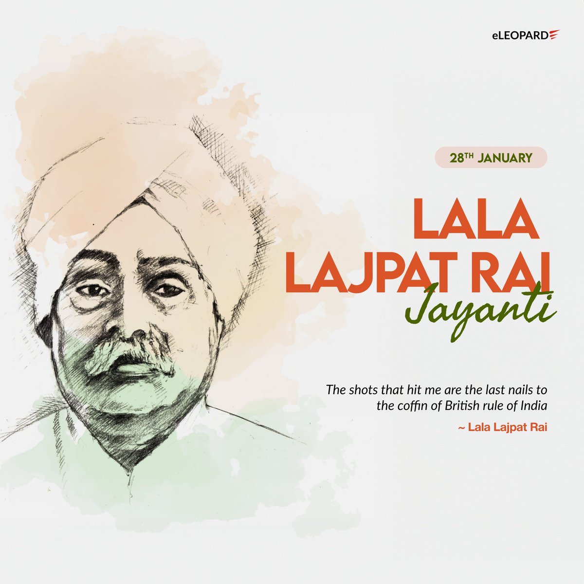 Saluting the contributions of Lala Lajpat Rai on his birth anniversary, a leader whose determination inspired a nation to dream of freedom.🌟📜