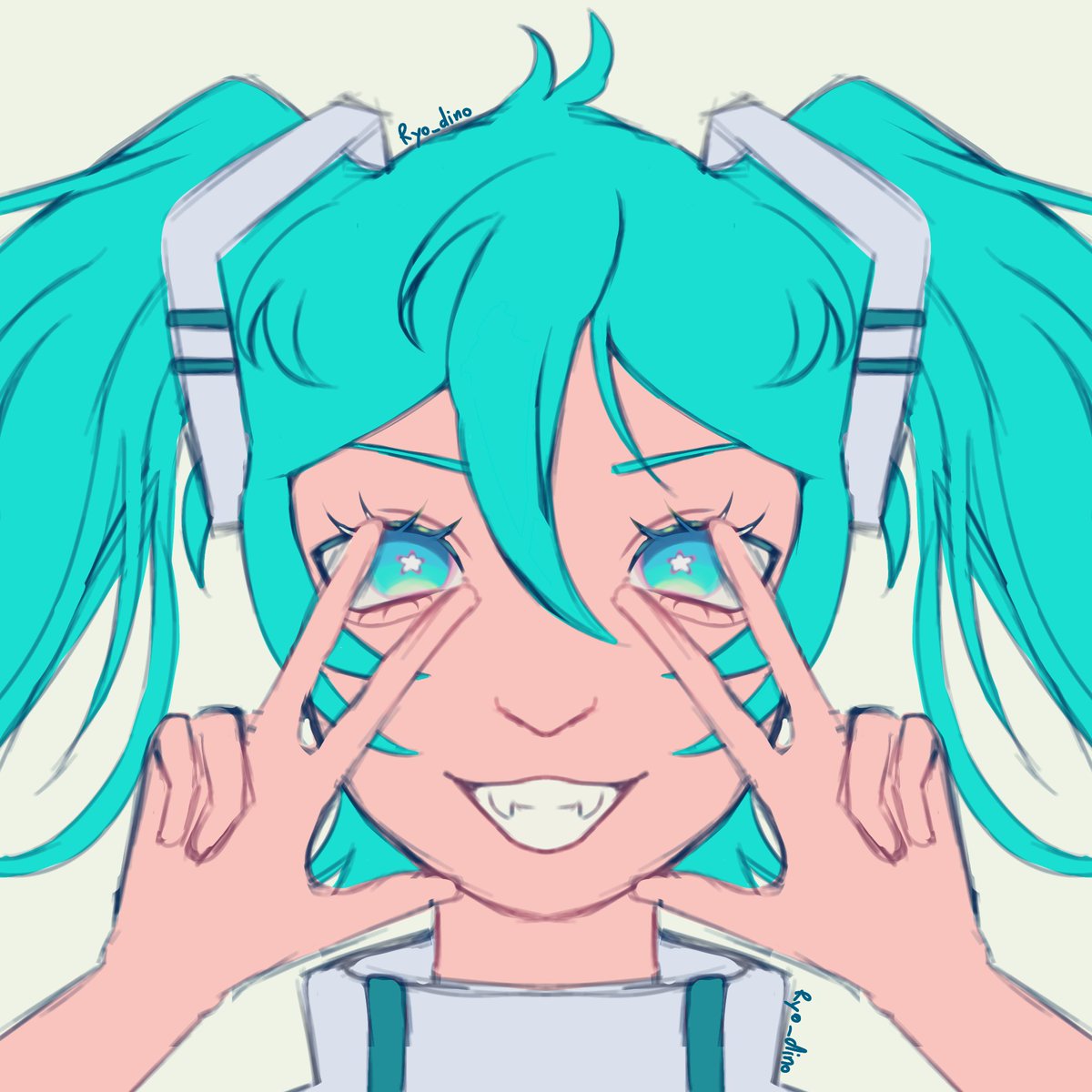 Hatsune Miki Render :D

Comparing the flats and the rendered is funny I mean I how doid that go to that

#HatsuneMiku #hatsunemikufanart #miku #art #fanart #artwork