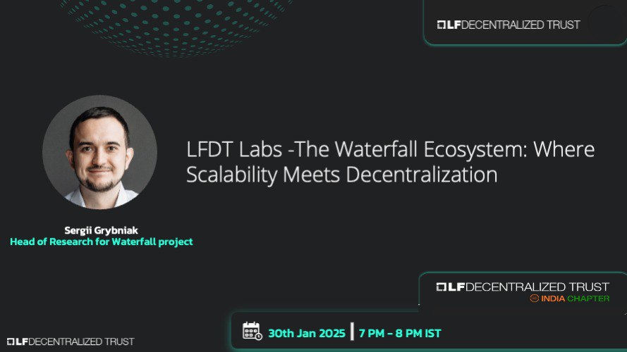 Sergii Grybniak (@grybniak) on Twitter photo The <a href="/waterfall_dag/">Waterfall Network</a> Ecosystem is where decentralization and scalability come together. Explore a system built for the future of decentralized technology.
Join us today—register here: meetup.com/lfdt-mumbai/ev…
#blockchain #web3 #web3community The <a href="/waterfall_dag/">Waterfall Network</a> Ecosystem is where decentralization and scalability come together. Explore a system built for the future of decentralized technology.
Join us today—register here: meetup.com/lfdt-mumbai/ev…
#blockchain #web3 #web3community