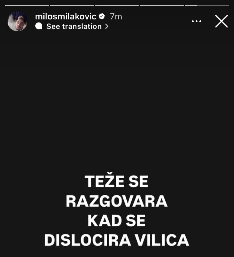 kreativnomrtva's tweet photo. милош је одгонетнуо… #caosvima https://t.co/nhLzCMZt0V