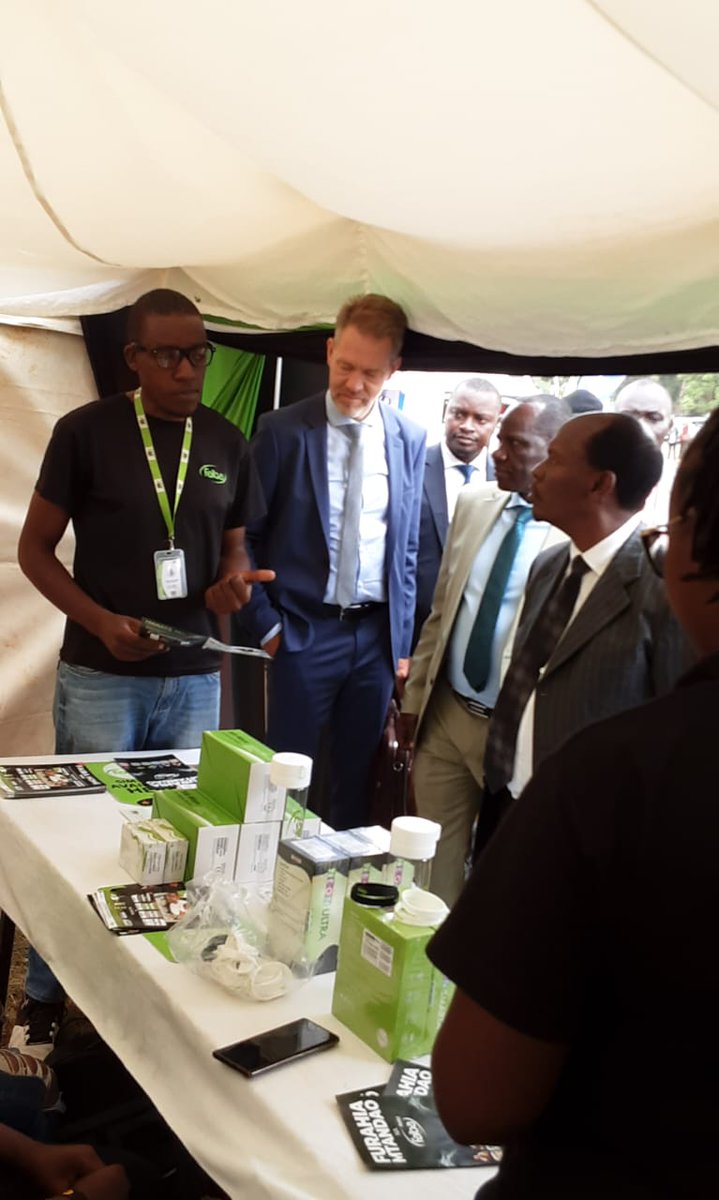 FaibaJTL's tweet photo. Faiba On Location. 

Deputy German Ambassador, His Excellency The Governor of Uasin Gishu, Cabinet Secretary for ICT &amp; Data Privacy Commissioner at the Faiba Exhibition Stand. 

@ODPC_KE @FaibaMobile

#DataPrivacyConference https://t.co/nivf5hq5hZ