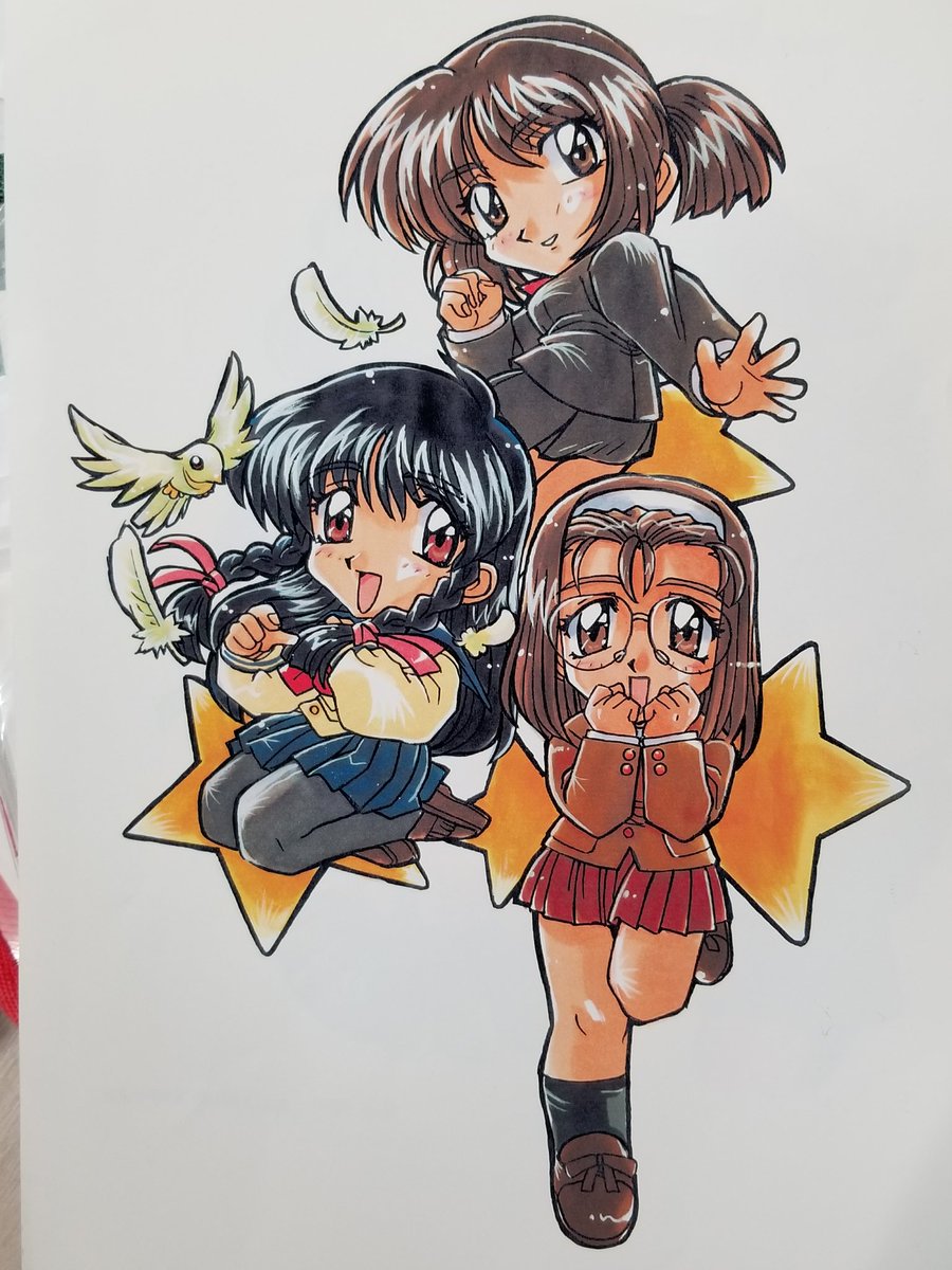 センチJ~ポスター
画稿サイズが大きいので
原画は、アナログ
コピック塗りで、3人一組×4枚に💦
彩色版、一組分行方不明😅
#センチメンタルジャーニー
#センチメンタルグラフティ