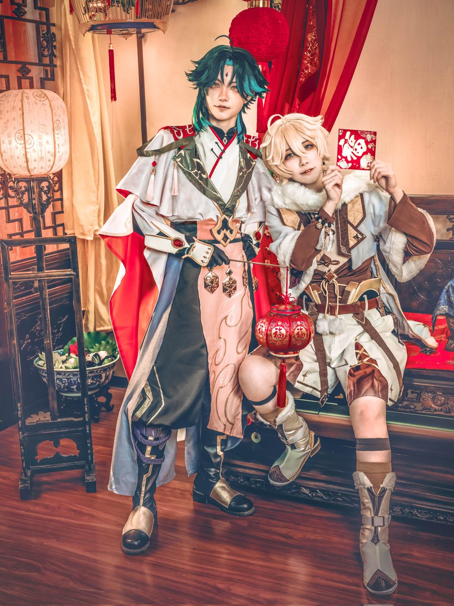 Kasa_1607's tweet photo. 新年快樂~🏮🧨🧧

📷:路貓
#GenshinImpact
#Xiaoaether #xiaother #魈空 https://t.co/yfcdqvBPZh