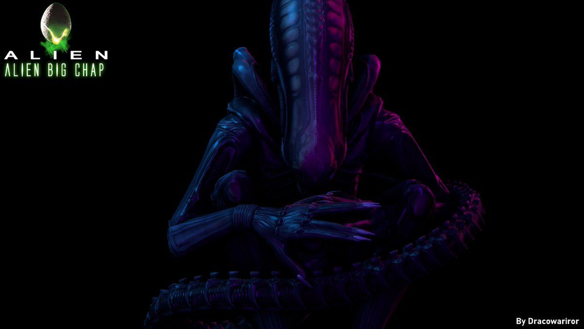DracoW_24Z's tweet image. Kane's Son - Alien 1979 
#alien #xenomorph #HRGiger #3dmodel #sfm