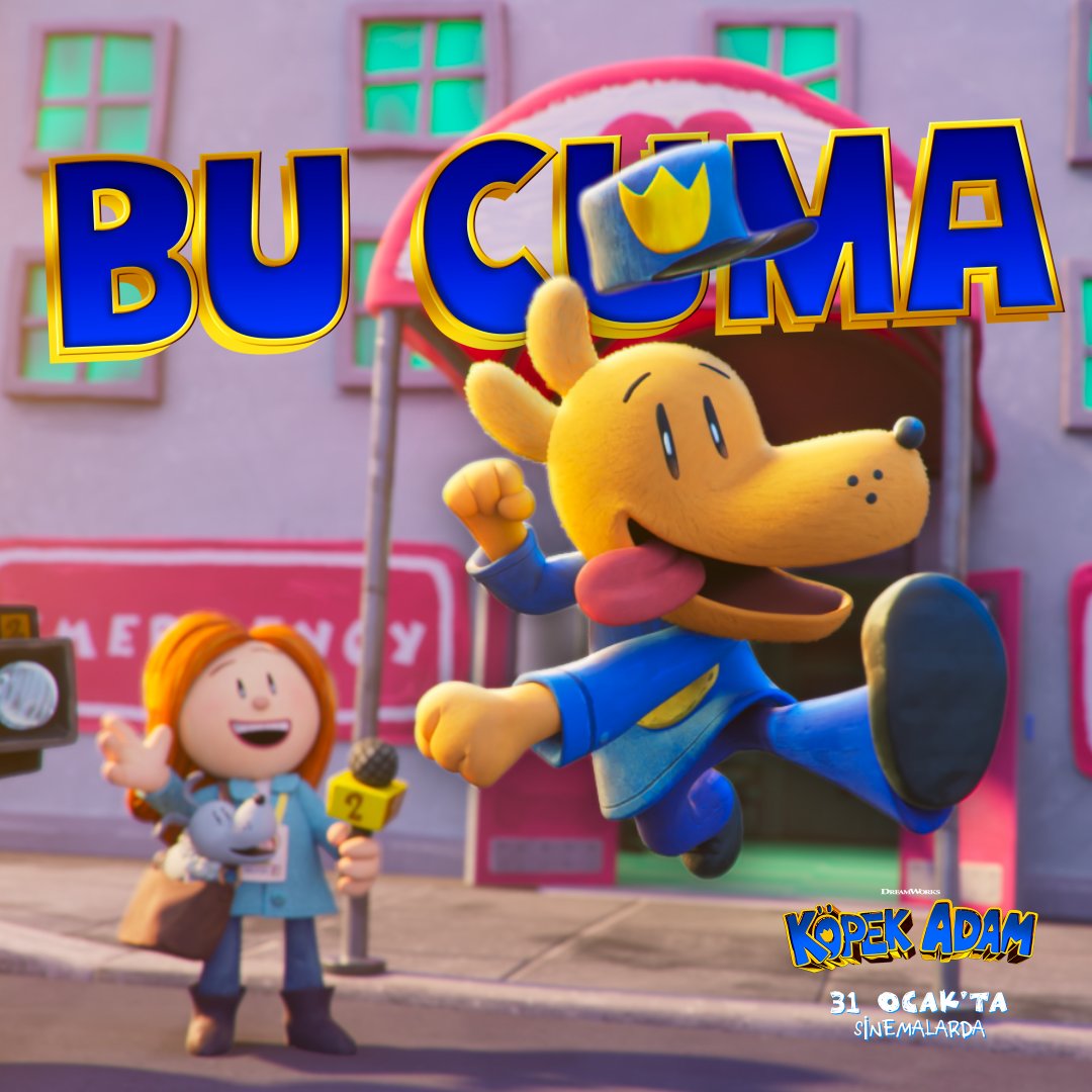 BU CUMA 💙 #KöpekAdam filminin eğlence dolu macerasına dahil olmamıza çok az kaldı! 🤩