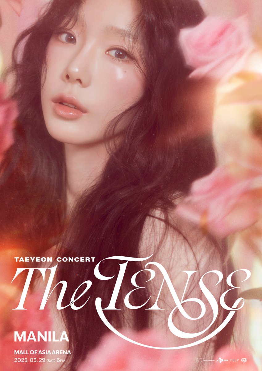 pulpliveworld's tweet photo. To all S♡NE, your weekend will be fine as soon as you see TAEYEON (@TAEYEONsmtown)  live on March 29, 2025, at the MALL OF ASIA ARENA (@MOAArena) for her TAEYEON CONCERT - The TENSE in MANILA! 💖

💌 S♡NE MEMBERSHIP (GL) PRESALE REGISTRATION on January 29, 2025, 1PM – January 31, 2025, 12:59PM (PHT)
📌 For more info on the presale, you can check it out here: https://t.co/KFFSobf0CK

✨ S♡NE MEMBERSHIP (GL) PRESALE on February 22, 2025, 10AM – 10PM (PHT) via https://t.co/atvVqUEioB
🎟 GENERAL ONSALE on February 23, 2025, 12PM (PHT) at @smtickets outlets & online.

#TAEYEON #태연 
#GirlsGeneration #소녀시대
#TAEYEON_TheTENSE #TheTENSE #MANILA
#TAEYEON_TheTENSE_in_MANILA