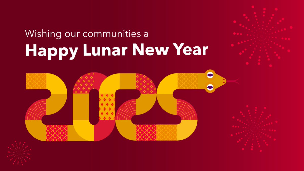 Wishing our communities a Happy Lunar New Year! We hope the Year of the Snake is filled with joy and happiness for you all. <a href="/uniofwarwick/">University of Warwick</a>