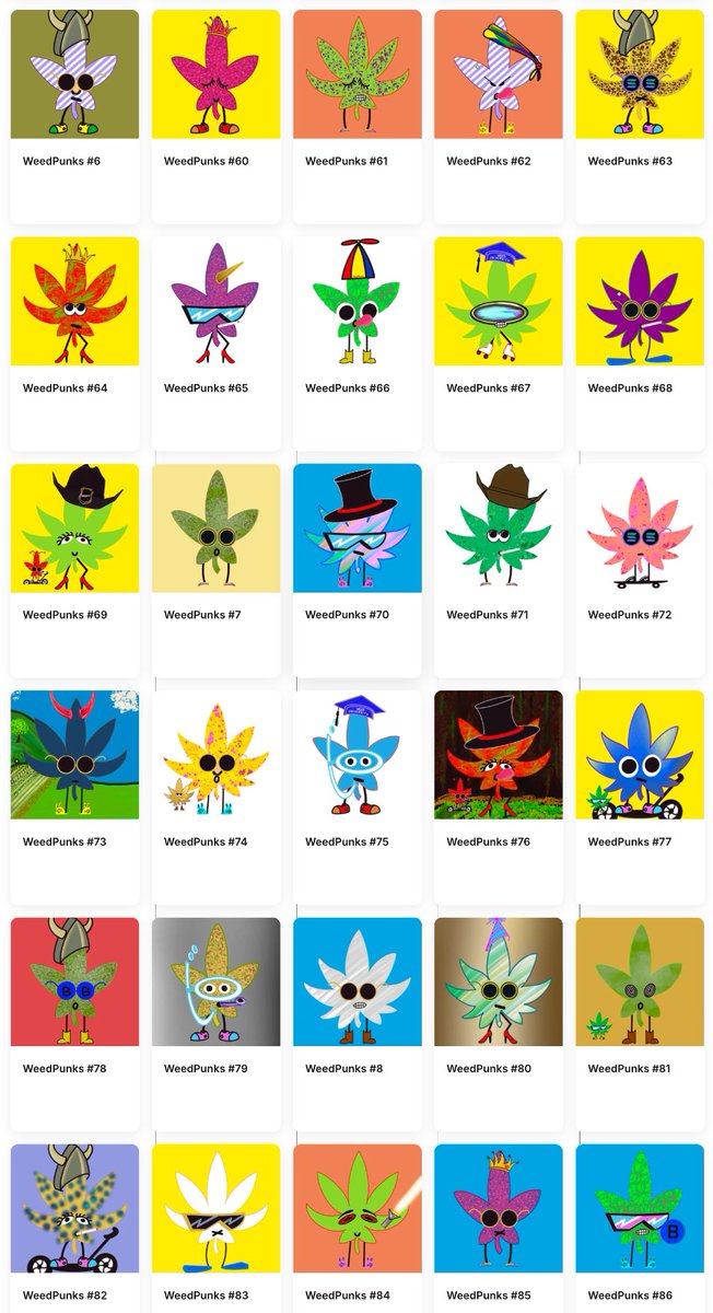 WeedPunks's tweet image. Minting now on BASE

Who is still here because this is finally about to get good ! ✊🔥🥰 

Get yours at weedpunks.nfts2.me &amp;amp; dm me if you hold one from the 2022  collection !! 

Follow my main account at @Jenn_McManis