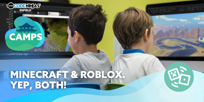Join our Minecraft &amp; Roblox Camp on 20 Feb, 9:00 am - 3:30 pm. Explore the ultimate winter wonderland where Ninjas unleash their creativity in game development. From festive weapons in Minecraft to epic adventures in Roblox Studio - fun... bit.ly/42tCpOY

#halftermcamp