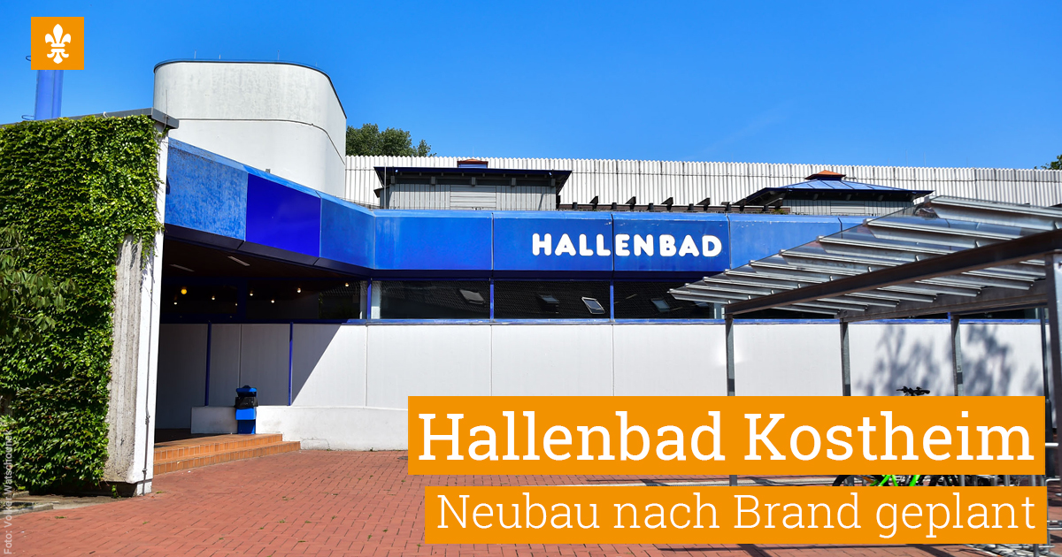 🏊‍♂️ Das Hallenbad in Kostheim soll neu gebaut werden. wiesbaden.de/pm_2025_052

In der kommenden Stadtverordnetenversammlung am Donnerstag, 13. Februar, steht die Entscheidung an, wie es weiter geht. Der Magistrat hat die Vorlage am Dienstag, 28. Januar, beschlossen.