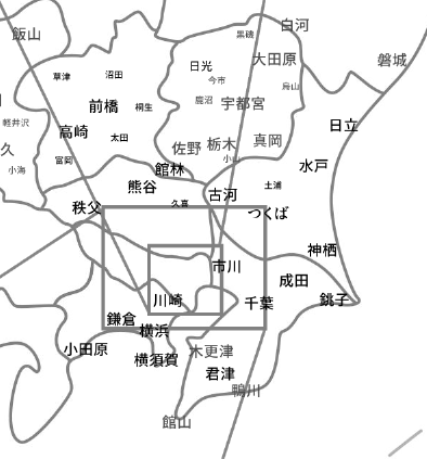 『都道府県をさらに小さくわけるとしたら?』みたいなこと考えて白地図埋めてたんだけど、俺がオタクすぎて収拾がつかなくなってきた…それぞれの地域を分けるとしたらこうだ!みたいなの教えてほしい。東北と関東と東京23区までは分けてみた。 