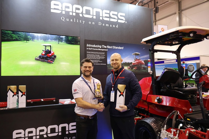 LAPUMagazine's tweet image. After a record-breaking year of growth and success, @baronessuk celebrated achievements at BTME 2025 with the return of their annual dealer awards - with @ListerWilderGC winning the treble landscapeandamenity.com/sections/profe…