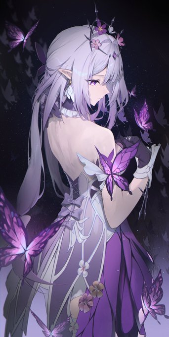 崩壊スターレイル キャストリス 手描き 色紙 イラスト 崩壊スターレイル キャストリス 色紙➁の通販 by sasami｜ラクマ