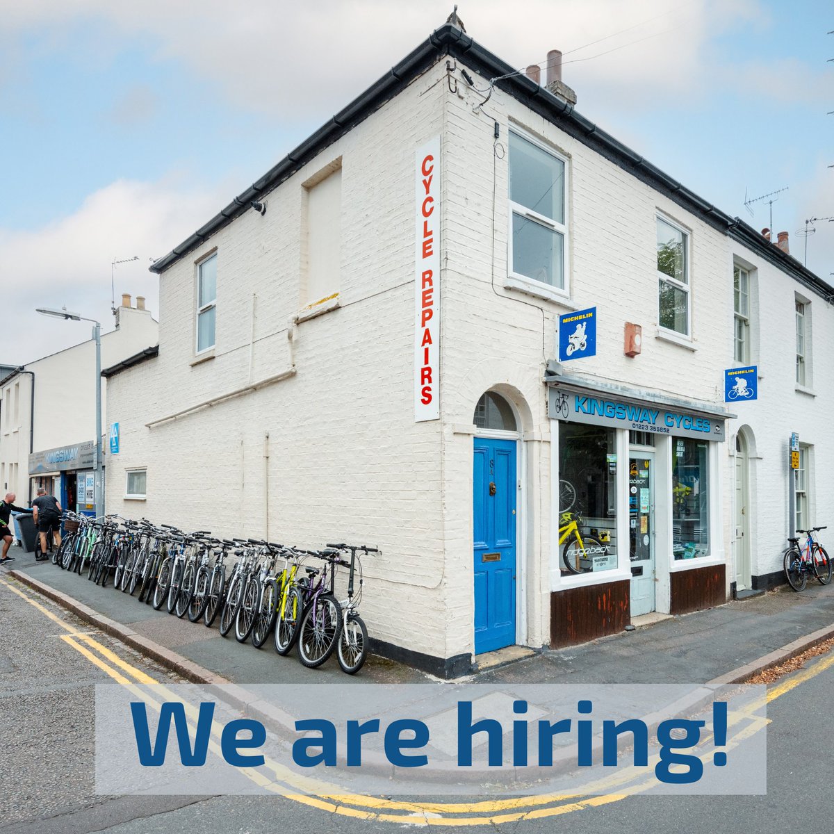 KingswayCycles's tweet photo. Energy, skills and passion to help people with their existing or a new bike?

Fancy working for one of Cambridge's longest established bike shops, with a top reputation?

Then we'd love you to join us as Bicycle Mechanic.

Min 3 years experience req'd.

https://t.co/33h9ecrcwa https://t.co/nQFSIubTLn