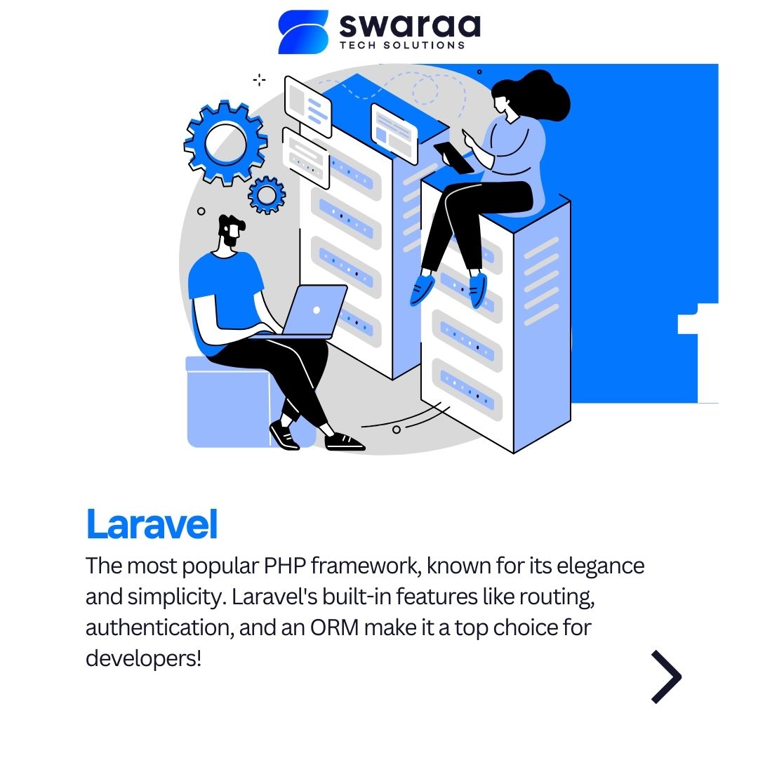 swaraasolutions's tweet image. Framework Frenzy! 🚀 Laravel, Symfony, or CodeIgniter? Let’s explore the top PHP frameworks you should master this year!

Follow for more!
Visit our website: swaraa.dev
Mail us at: info@swaraa.dev
Call us on: 07935336883

#laravel #WebDevelopment #PHPDev #2025Tech