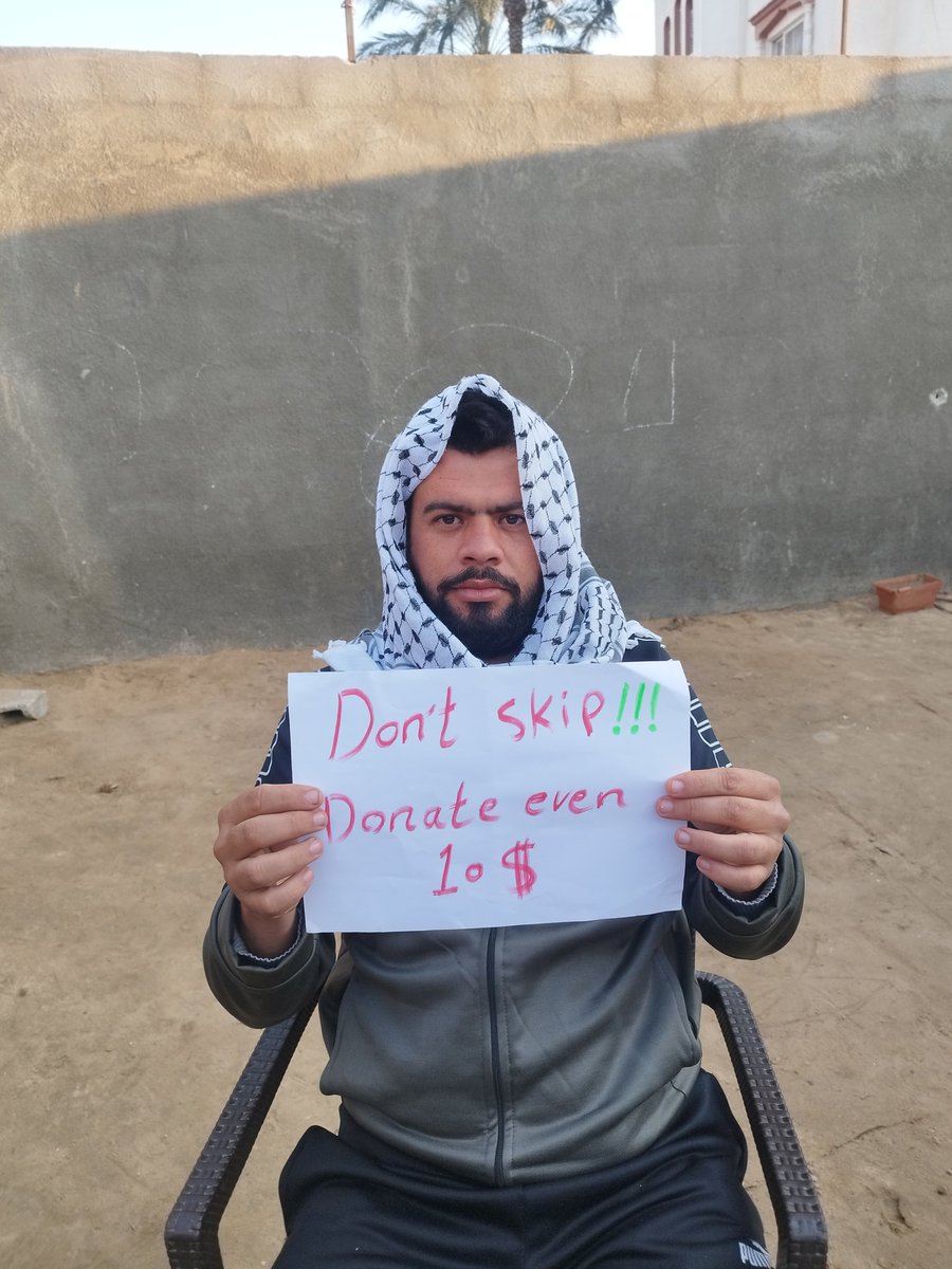 Palestinedaily1's tweet photo. ‼️THIS is my family's LAST call for help !‼️

We are in desperate need of support.

Can we hit ($16,000) today!!

Please RETWEET, SHARE, and leave a COMMENT 🍉, even just a DOT.

PLEASE DON'T IGNORE ME !!:(
https://t.co/hHe6KsMIXw https://t.co/bsVI54ICrb