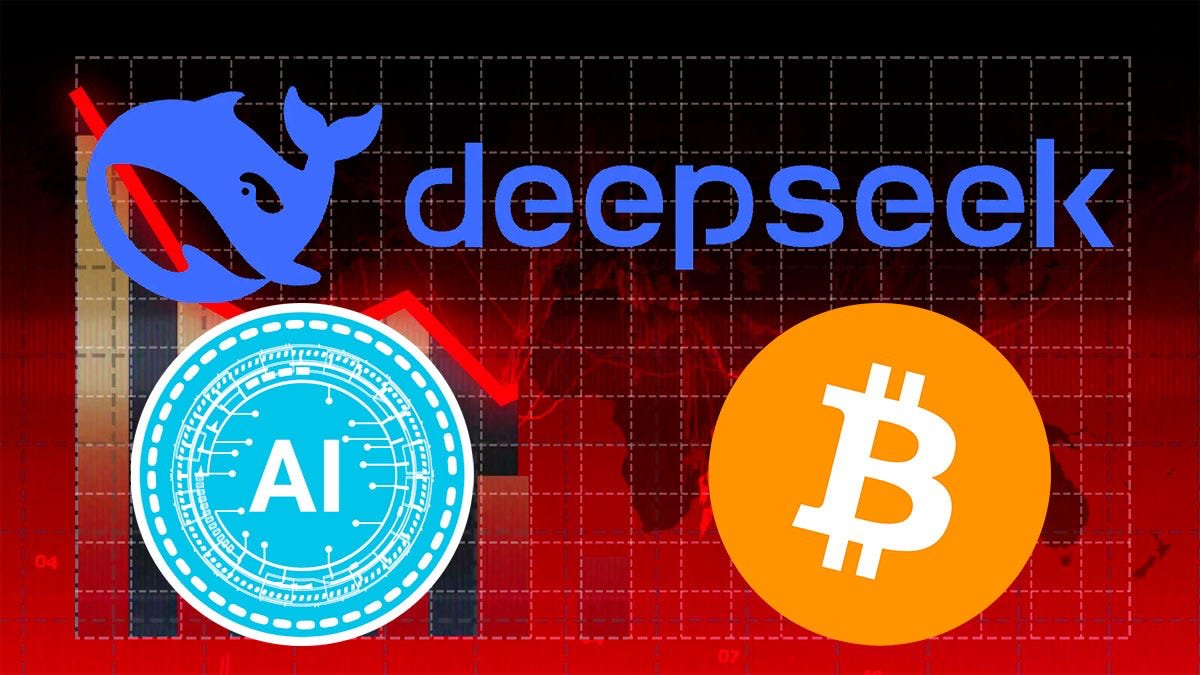 BTC CLIMBS BACK TO $103K, DEEPSEEK SAYS $500K POSSIBLE

Bitcoin just ate a 5.74% pump—recovering from a savage $130B drawdown.

DeepSeek AI sees BTC at $100K-$150K baseline, $350K if institutions ape in—and a $500K black swan moonshot.

Fuel: ETF liquidity, halving effects, and