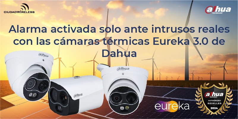 🚨 Detecta lo importante y evita falsas alarmas con las cámaras térmicas <a href="/DahuaHQ/">Dahua Technology</a> Eureka 3.0🌡️🎯

✅ Alta precisión en detección de intrusos reales.
✅ Reducción de falsas alarmas.
✅ Para cualquier condición ambiental.

👉buff.ly/40P9B2d

📲​ info@ciudadwireless.com