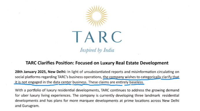 Companies until last week: "We're a fast growing data center company!"

This week: "Data center? What data center? We're a... uh... luxury real estate company only' 

😂😂

#DeepSeek