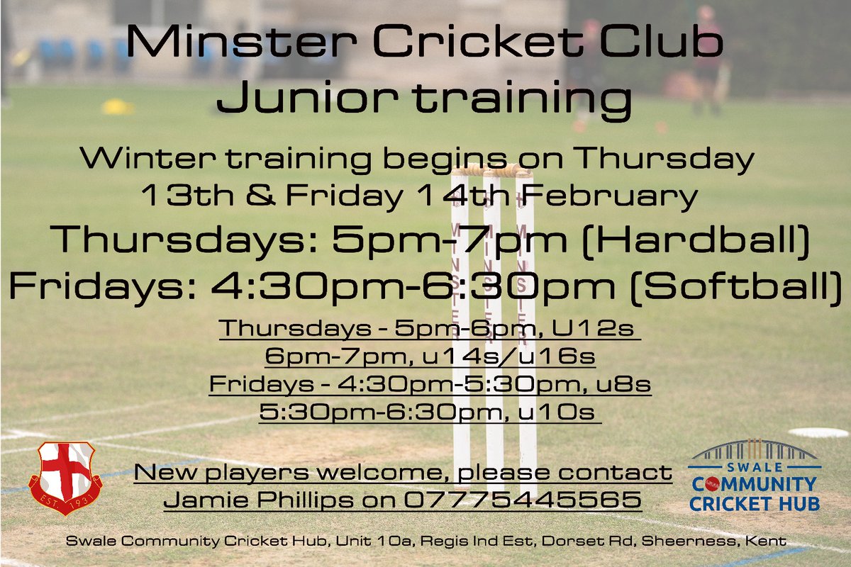 Minster Cricket Club tweet media