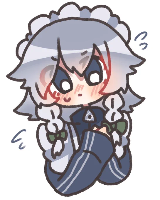 ジャージメイド咲夜さん#東方project #十六夜咲夜 