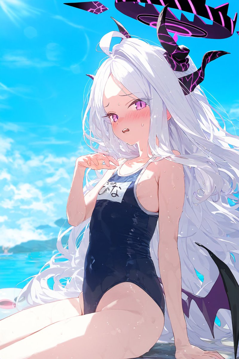 ブルアカ「ヒナアコ #ブルアカ #BlueArchive 」|tarteのイラスト
