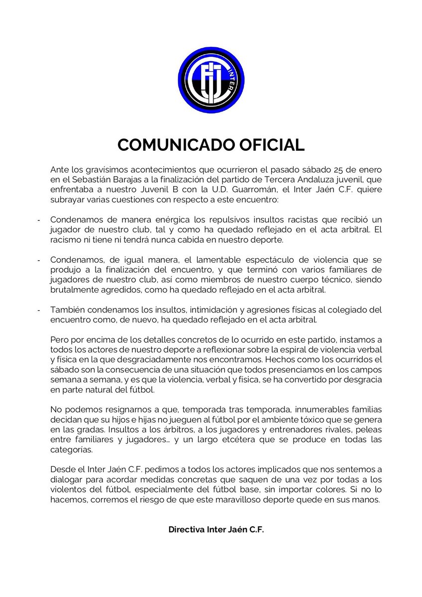 📝 𝗖𝗢𝗠𝗨𝗡𝗜𝗖𝗔𝗗𝗢 𝗢𝗙𝗜𝗖𝗜𝗔𝗟