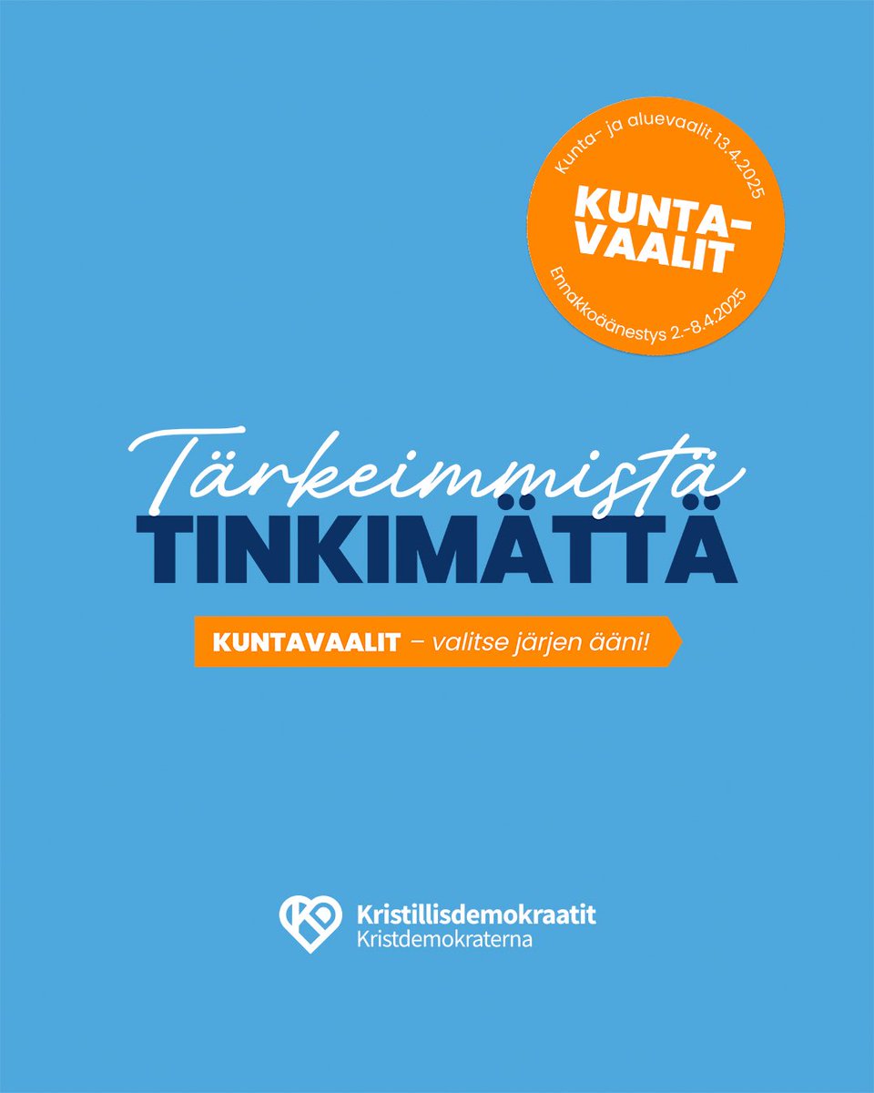 Kristillisdemokraatit | KD tweet media