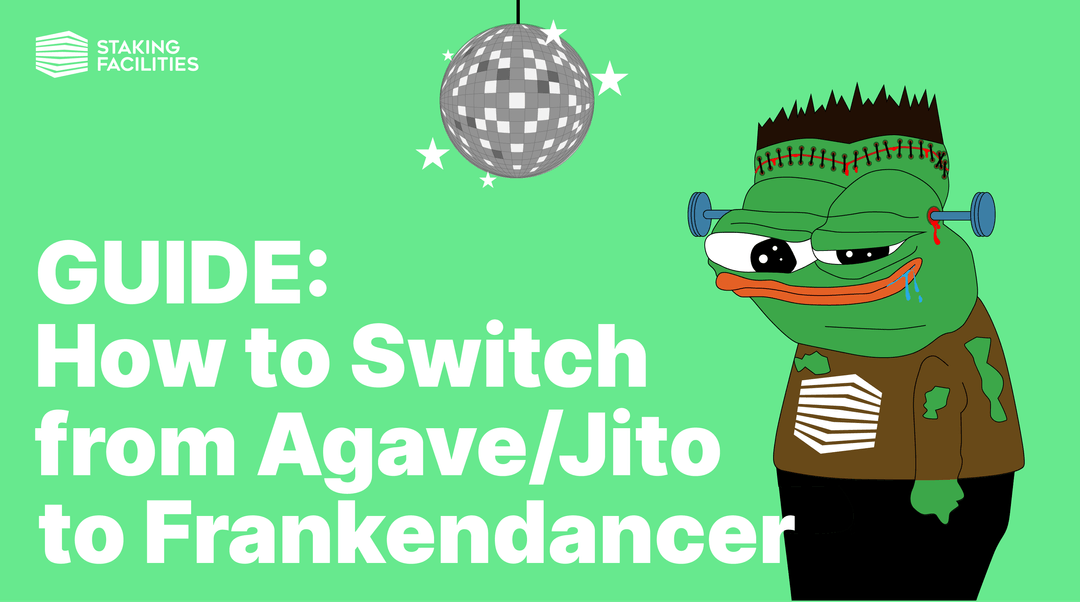 Ready to join the party? 🕺

Here is our full guide on how to switch from Agave/Jito to Frankendancer 👇

Why Frankendancer?
➡️ greater throughput
➡️ higher efficiency
➡️ better resilience

stakingfacilities.com/blog/guide-how…
