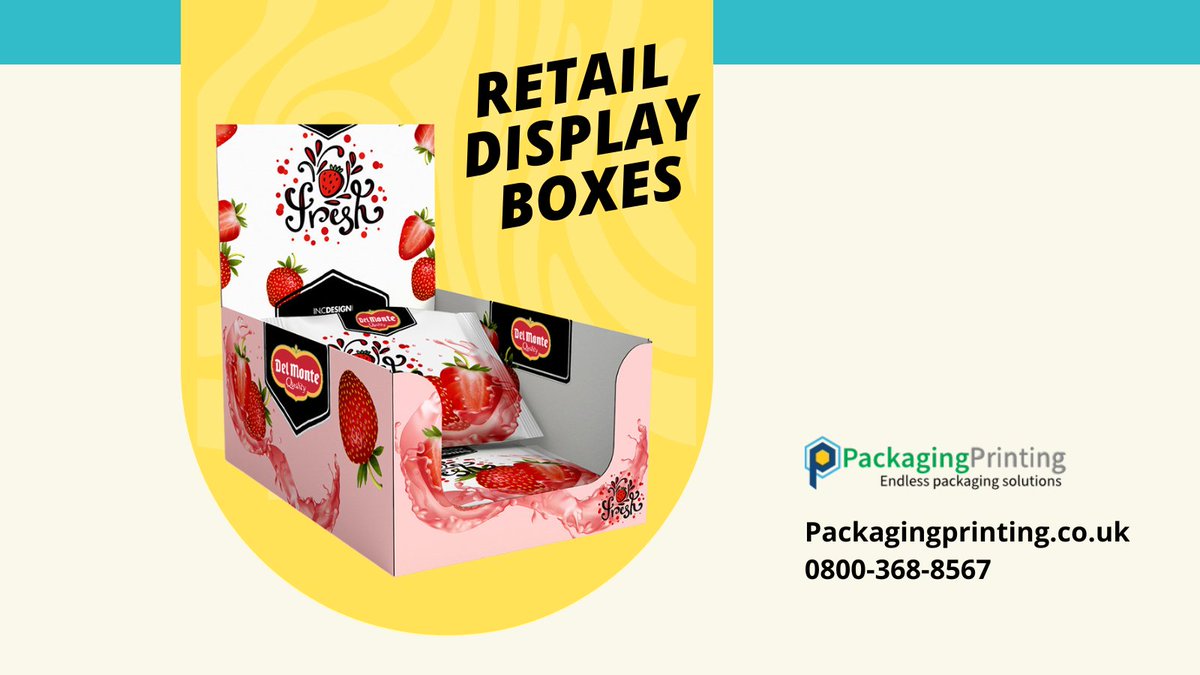 packprint_co_uk's tweet image. UK retailers, elevate your shelves! Our Retail Display Boxes combine sustainability, customization, and premium design. Perfect for showcasing products and boosting your brand!
DM us for details or a free quote!

#RetailDisplayBoxes #CustomPackaging #DisplayPackaging #UKBusiness
