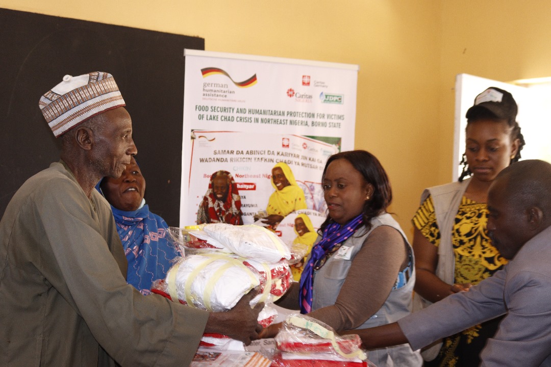 CCFNigeria's tweet image. In commemoration of this year&apos;s International Day of Education marked under the theme: &quot;AI and Education: Preserving Human Agency in a World of Automation&quot;, @caritasnigeria partnered #Jdpcmaiduguri to provide educational support to 50 out-of-school children in Hoyo Primary School