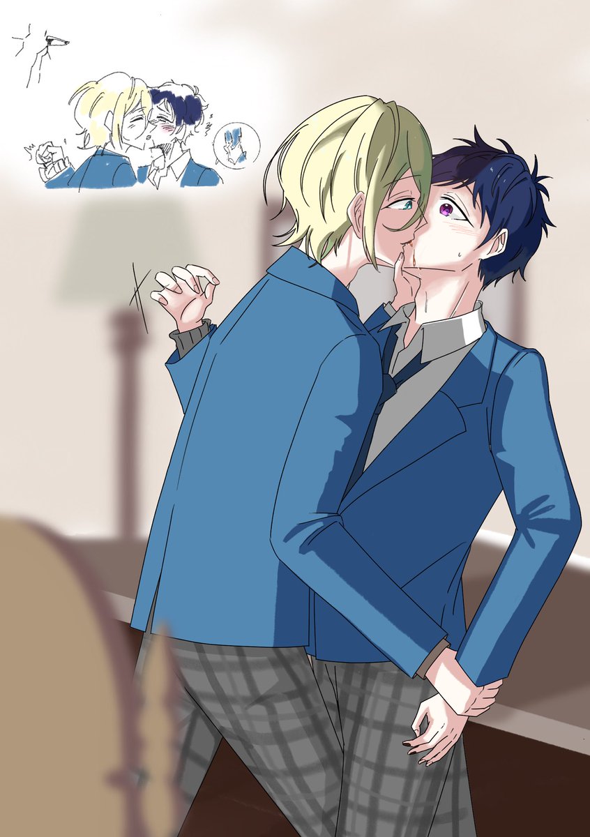 #英弓
#에이유즈_부흥위원회

선화 by me
채색 by 피케❤️‍🔥